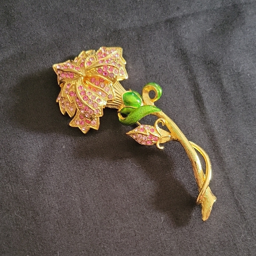 Trifari Floral Brooch 1997